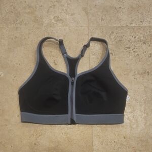 Champion Black and Gray Sports Bra